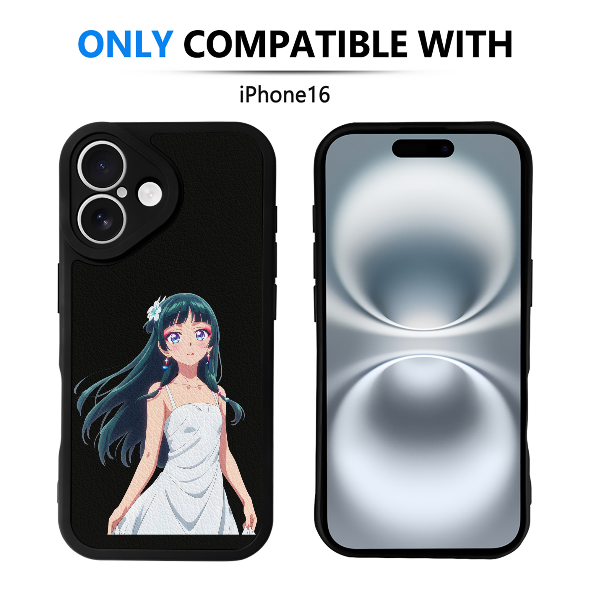 薬屋のひとりごと The Apothecary Diaries 【iPhone 16シリーズ対応】シリコンスマホケース（レザー調） 材質：シリコン
